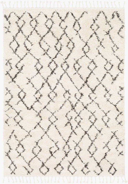 Berber Shag BBE-2301 9' x 12' Machine Woven Area Rug