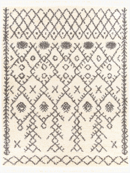 Berber Shag BBE-2302 8' x 10' Machine Woven Area Rug