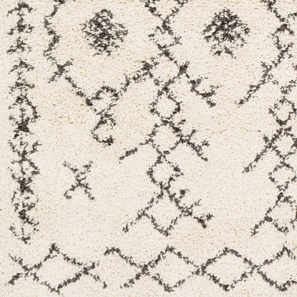 Berber Shag BBE-2302 2' x 3' Machine Woven Accent Rug