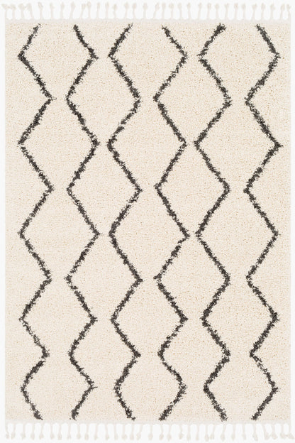 Berber Shag BBE-2303 10' x 14' Machine Woven Area Rug