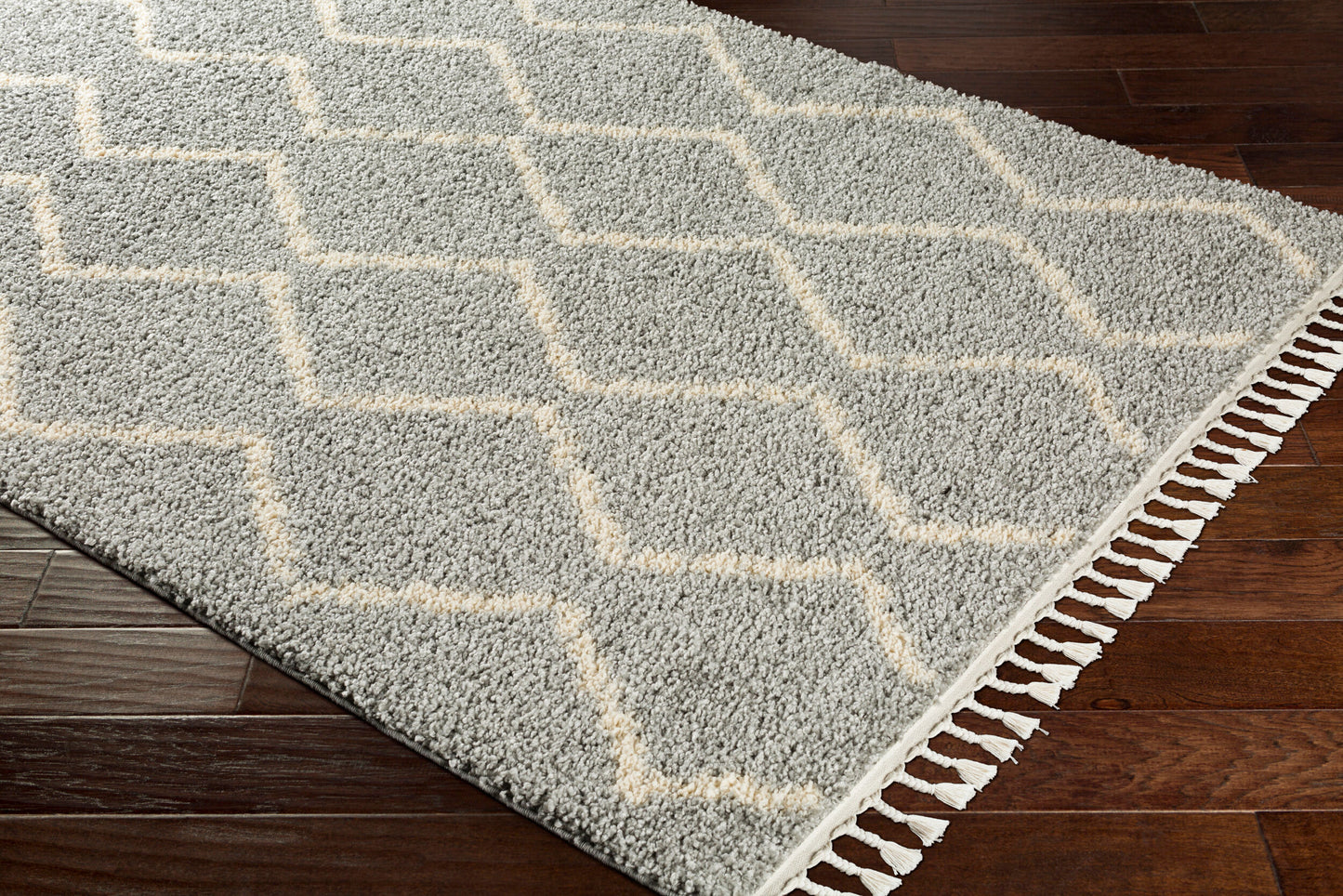 Berber Shag BBE-2304 9' x 12' Machine Woven Area Rug