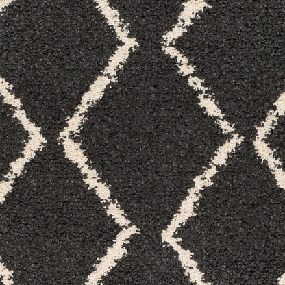Berber Shag BBE-2306 7ft Runner Machine Woven Runner Rug