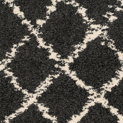 Alfombra decorativa tejida a máquina Berber Shag BBE-2307 de 90 x 150 cm