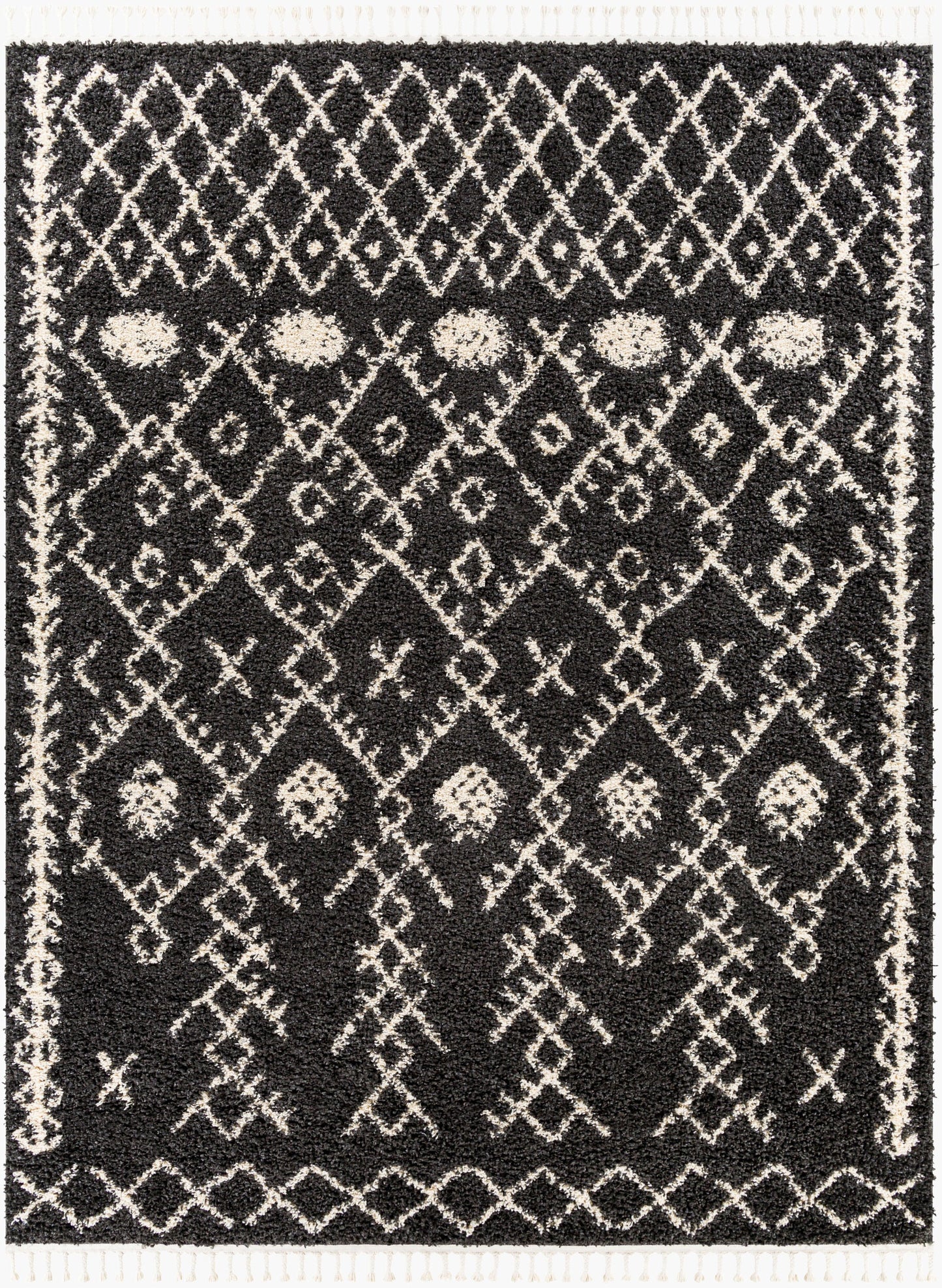 Berber Shag BBE-2308 8' x 10' Machine Woven Area Rug
