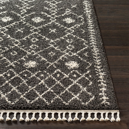 Berber Shag BBE-2308 7' x 9' Machine Woven Area Rug