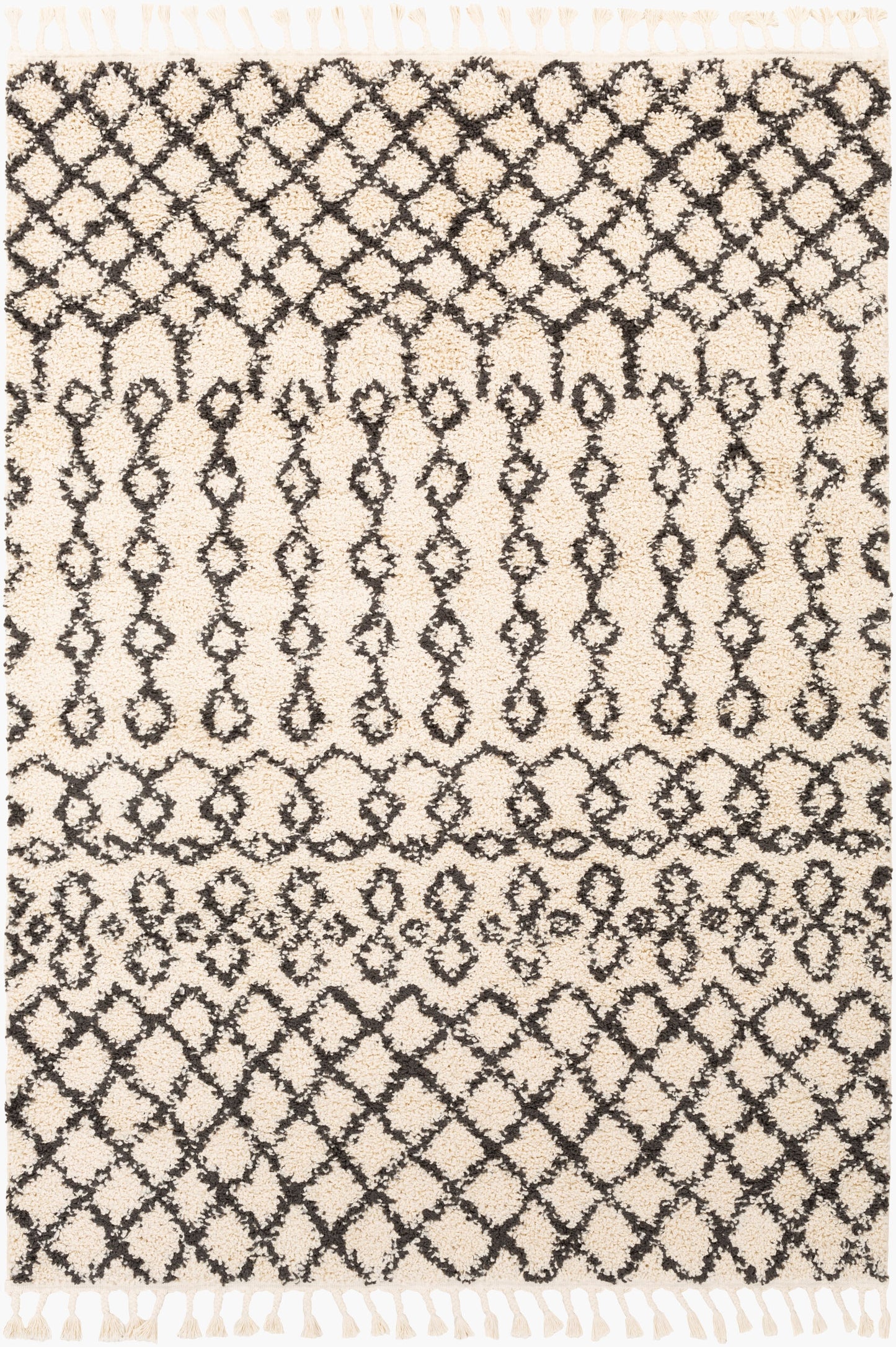 Berber Shag BBE-2309 2' x 3' Machine Woven Accent Rug