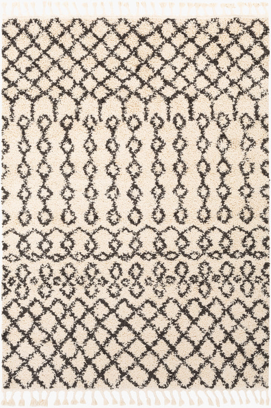 Berber Shag BBE-2309 9' x 12' Machine Woven Area Rug