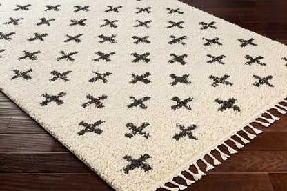 Berber Shag BBE-2310 7ft Runner Machine Woven Runner Rug