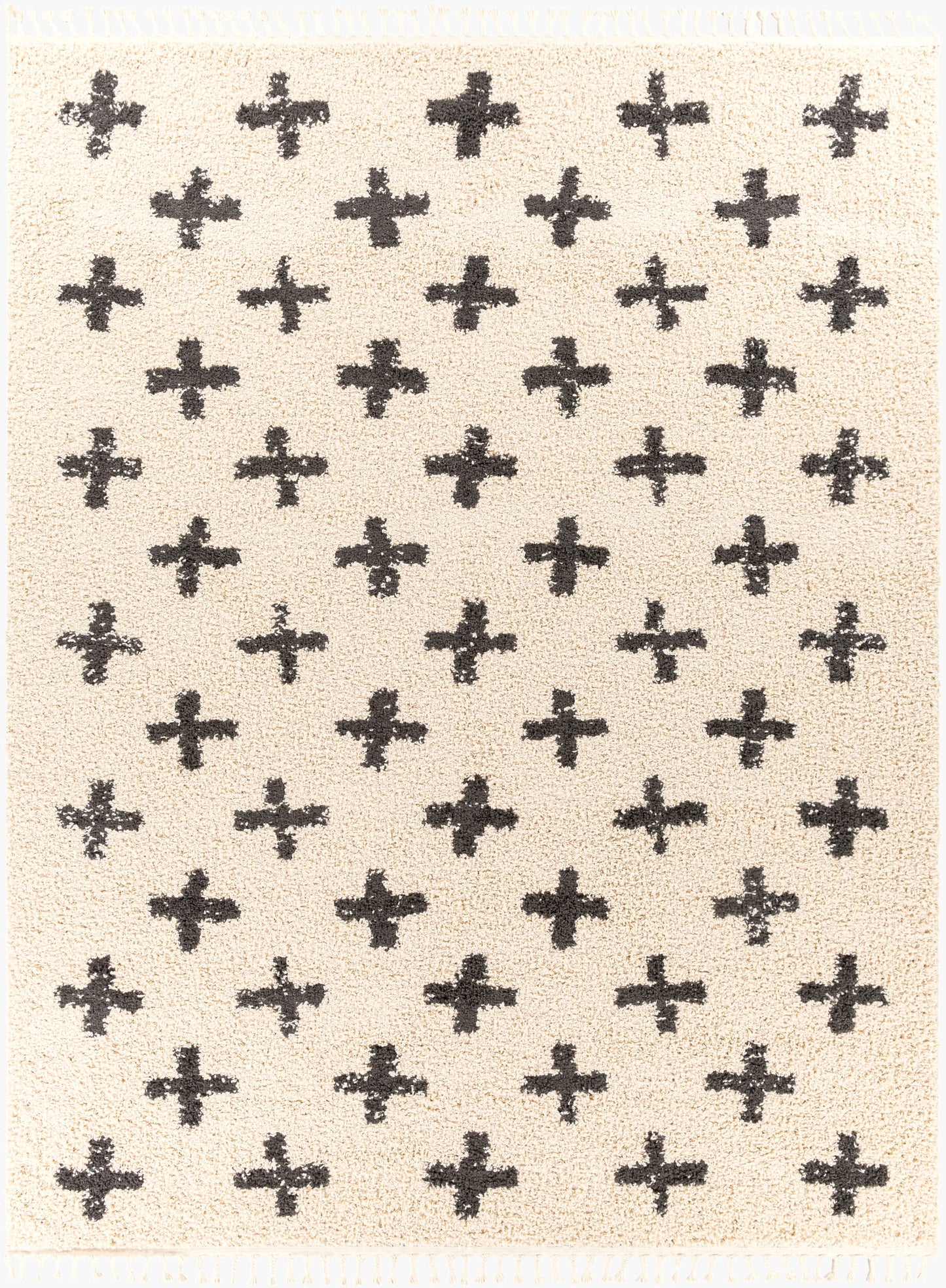 Berber Shag BBE-2310 8' x 10' Machine Woven Area Rug