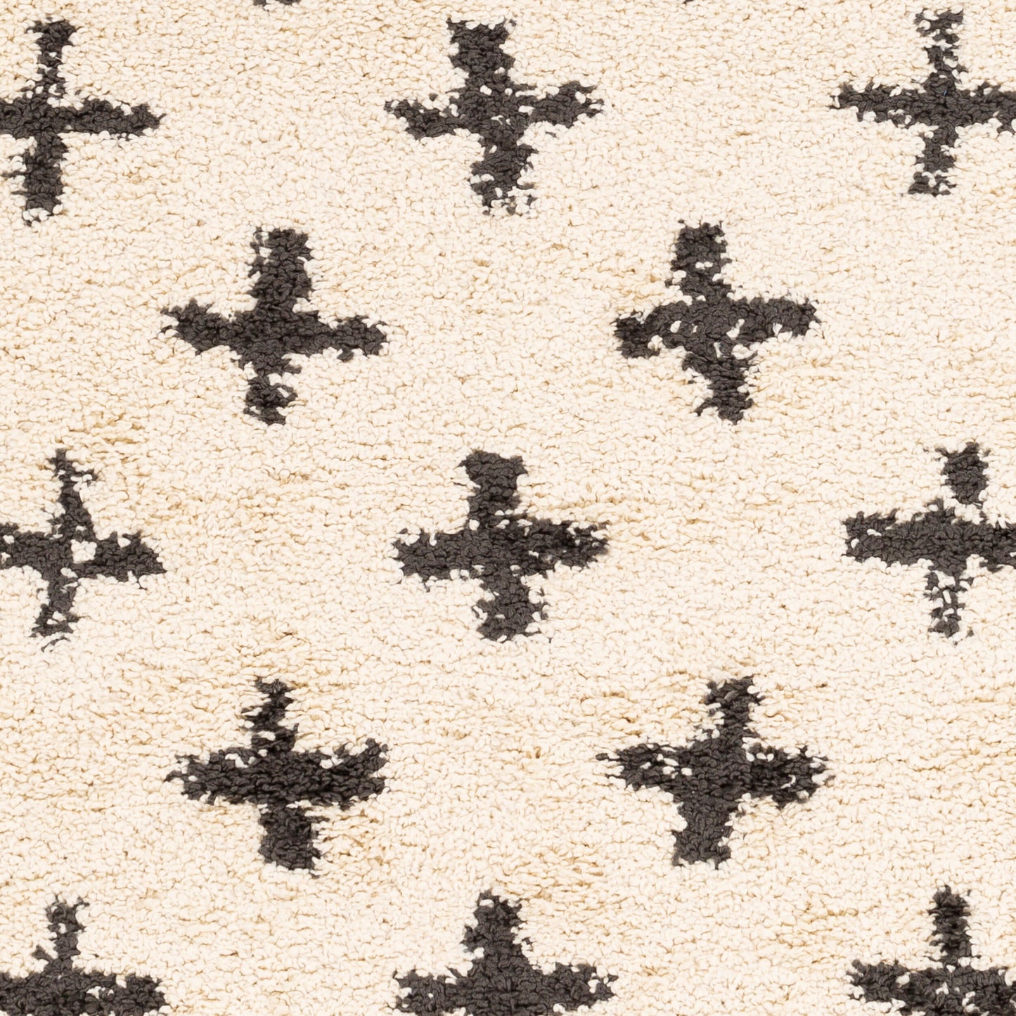 Berber Shag BBE-2310 5' x 7' Machine Woven Area Rug
