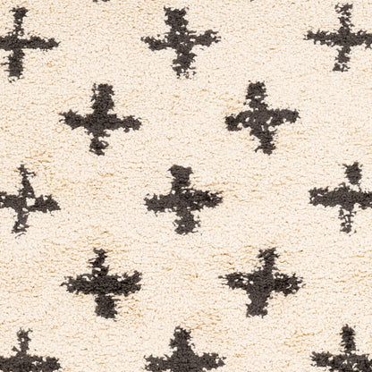 Berber Shag BBE-2310 9' x 12' Machine Woven Area Rug