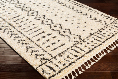 Berber Shag BBE-2311 3' x 5' Machine Woven Accent Rug