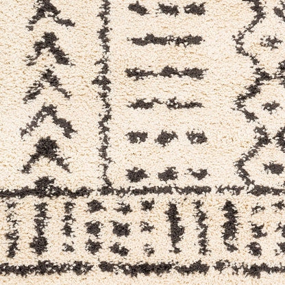 Berber Shag BBE-2311 9' x 12' Machine Woven Area Rug