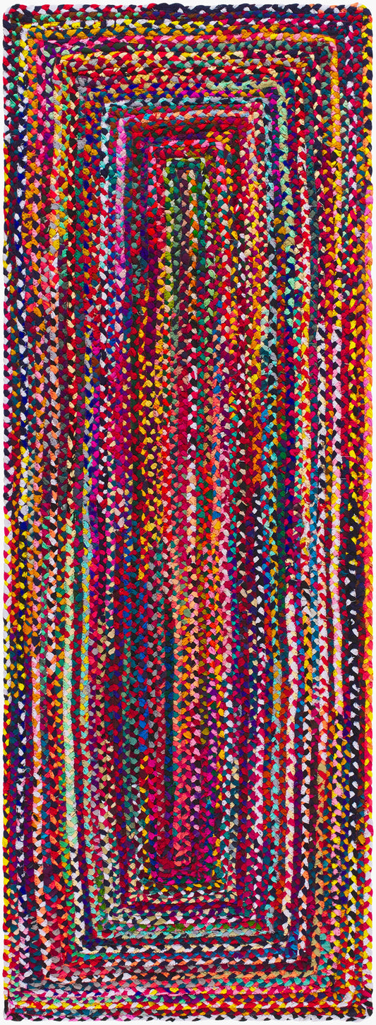 Billie BBI-2300 8ft Runner Handmade Recyled Runner Rug