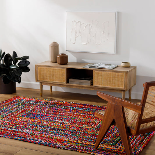 Billie BBI-2300 8ft Runner Handmade Recyled Runner Rug
