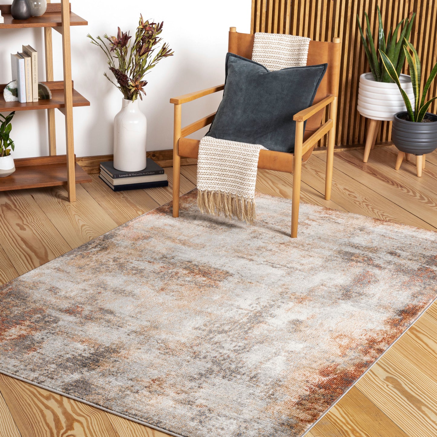 Bilbao BBO-2307 8' x 10' Machine Woven Area Rug