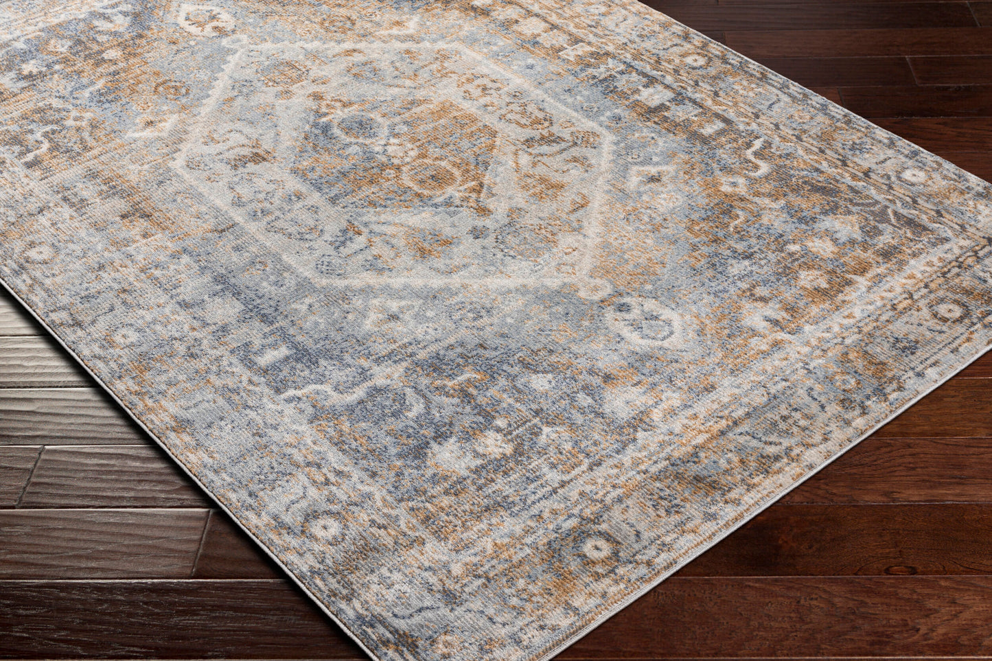 Bilbao BBO-2312 5' x 7' Machine Woven Area Rug
