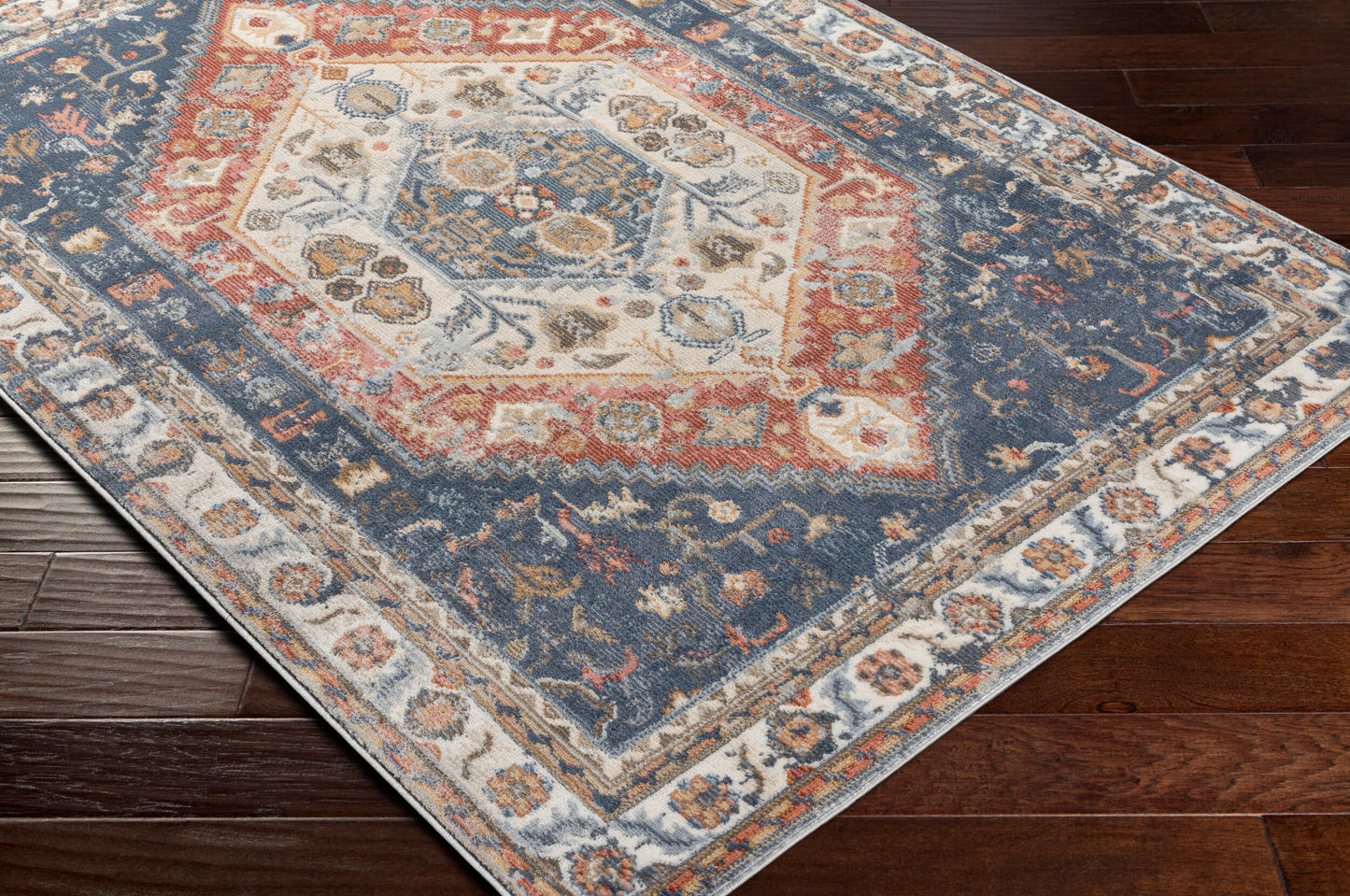 Bilbao BBO-2313 5' x 7' Machine Woven Area Rug