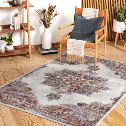 Bilbao BBO-2319 5' x 7' Machine Woven Area Rug
