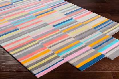 Beck BCK-1000 2' x 3' Handmade Wool Accent Rug