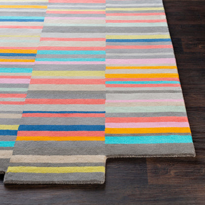 Beck BCK-1000 2' x 3' Handmade Wool Accent Rug