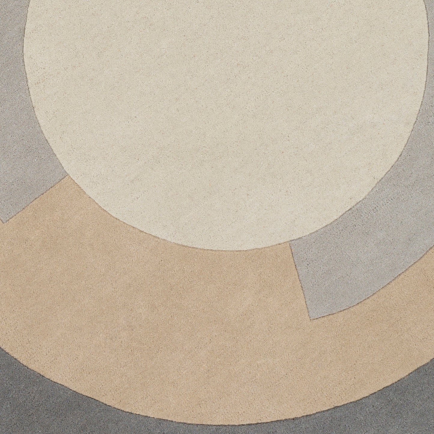 Beck BCK-1004 3ft Round Handmade Wool Accent Rug