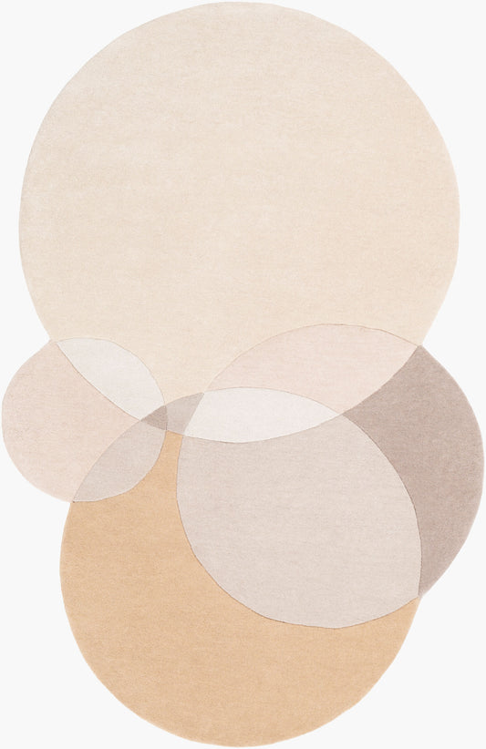Beck BCK-1007 2' x 3' Handmade Wool Accent Rug