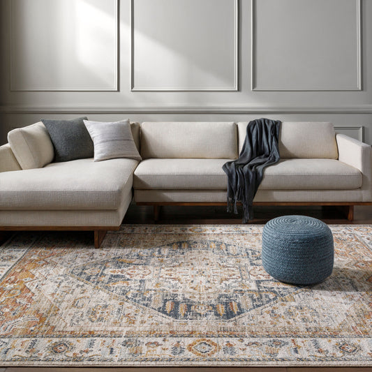 Beckham BCM-2300 7ft Runner Machine Woven Runner Rug