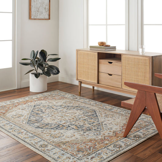 Beckham BCM-2300 5' x 7' Machine Woven Area Rug