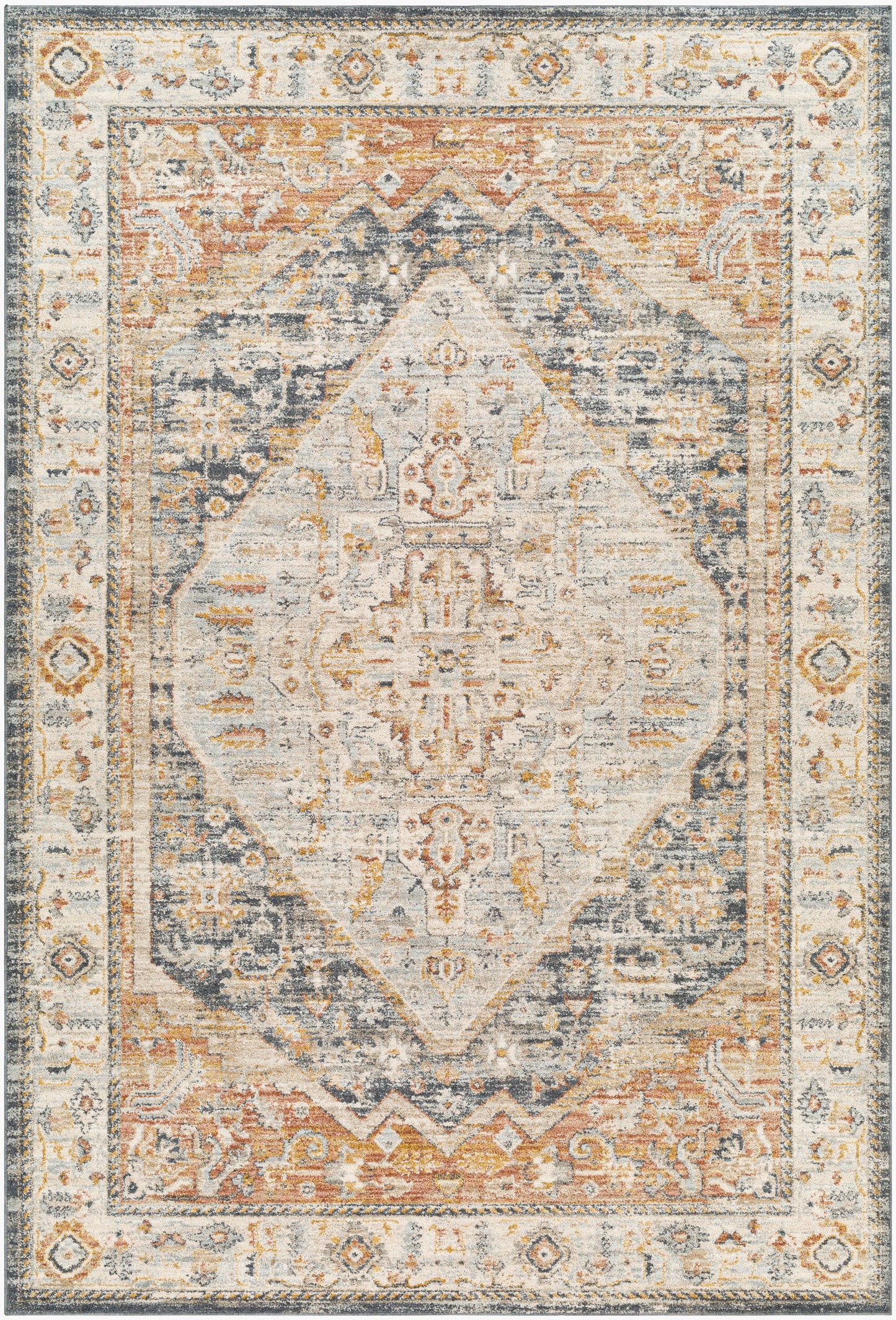 Beckham BCM-2301 5' x 7' Machine Woven Area Rug