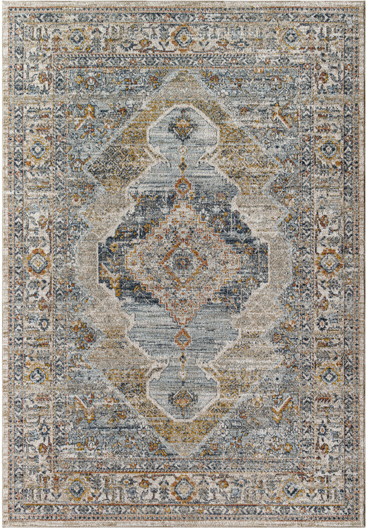 Beckham BCM-2305 7ft Runner Machine Woven Runner Rug