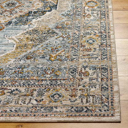 Beckham BCM-2305 7ft Runner Machine Woven Runner Rug