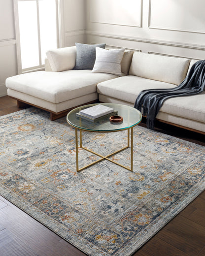 Beckham BCM-2307 7ft Runner Machine Woven Runner Rug