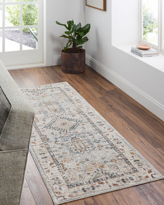Beckham BCM-2314 7ft Runner Machine Woven Runner Rug