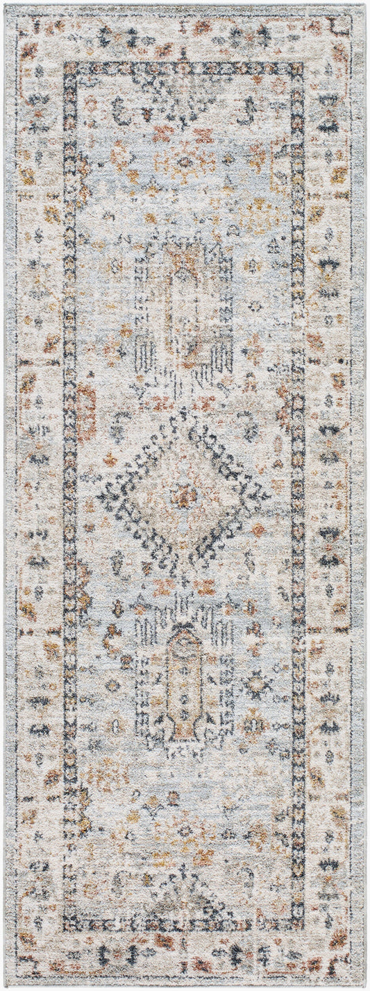 Beckham BCM-2314 7ft Runner Machine Woven Runner Rug