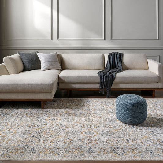 Beckham BCM-2316 7ft Runner Machine Woven Runner Rug