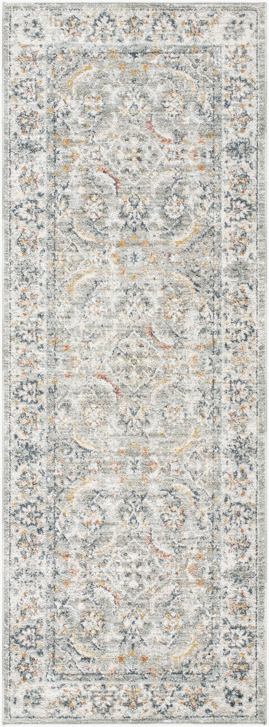 Beckham BCM-2317 7ft Runner Machine Woven Runner Rug