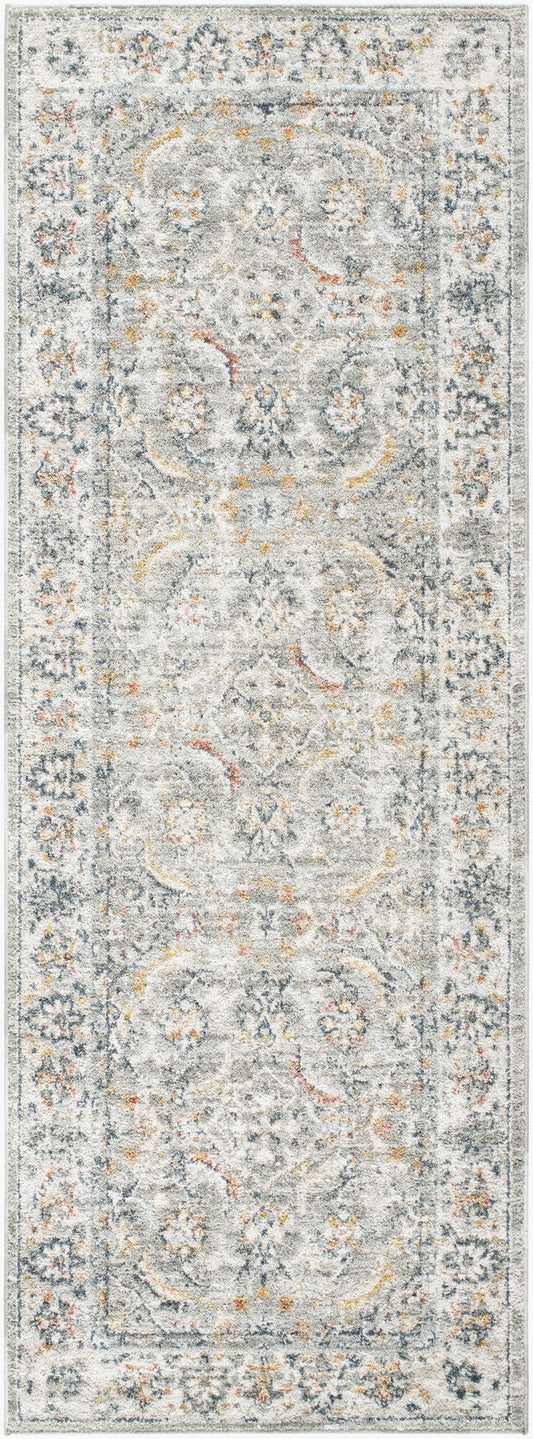 Beckham BCM-2317 7ft Runner Machine Woven Runner Rug