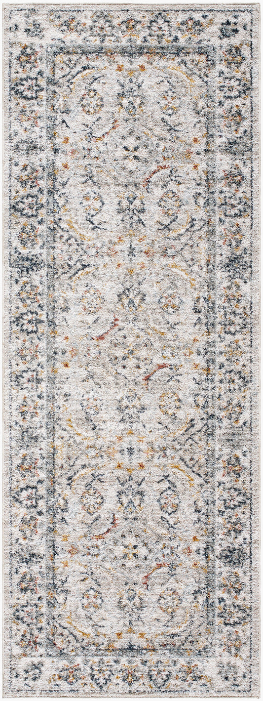 Beckham BCM-2319 7ft Runner Machine Woven Runner Rug