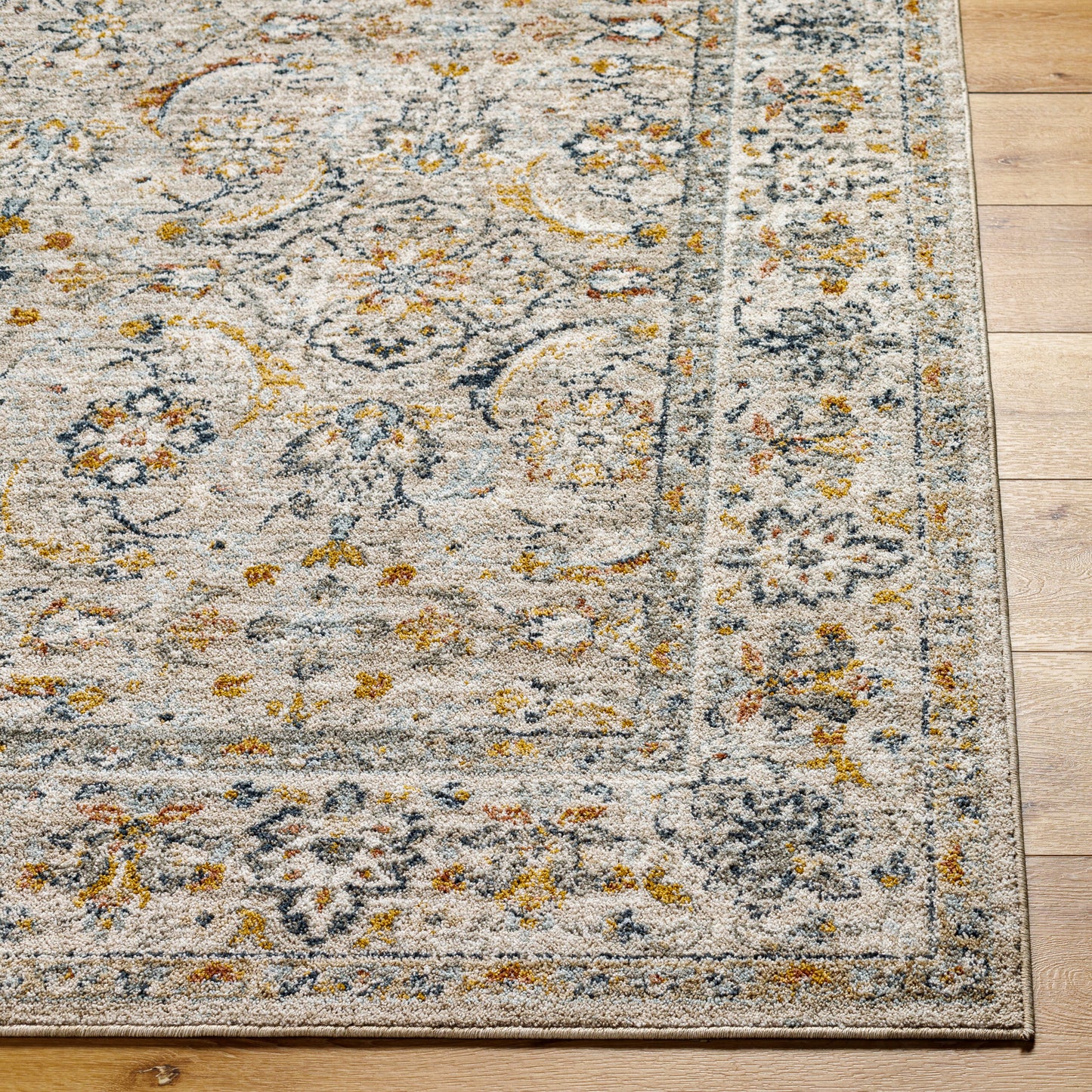 Beckham BCM-2319 7ft Runner Machine Woven Runner Rug