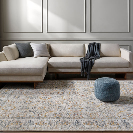 Beckham BCM-2319 7ft Runner Machine Woven Runner Rug