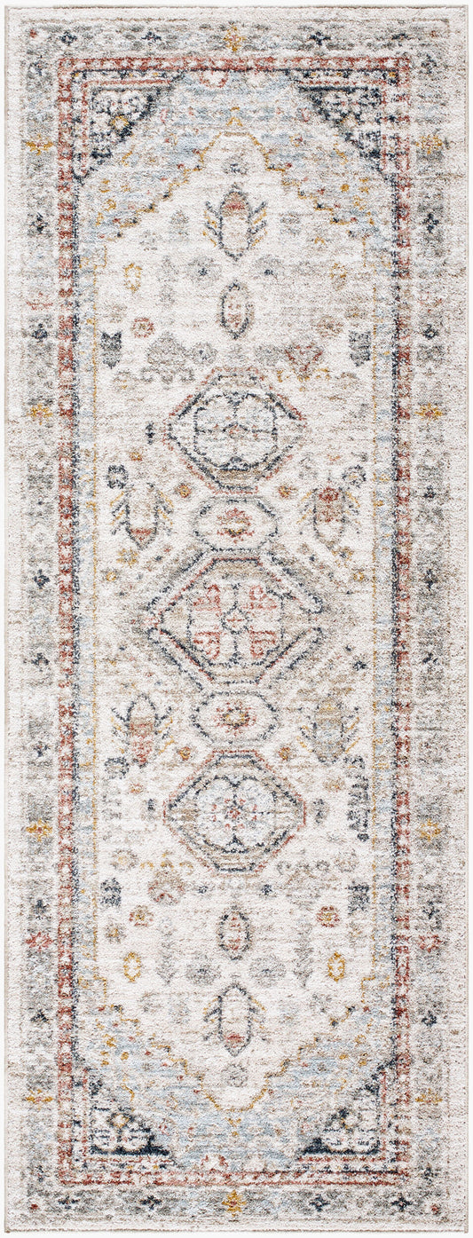 Beckham BCM-2321 7ft Runner Machine Woven Runner Rug