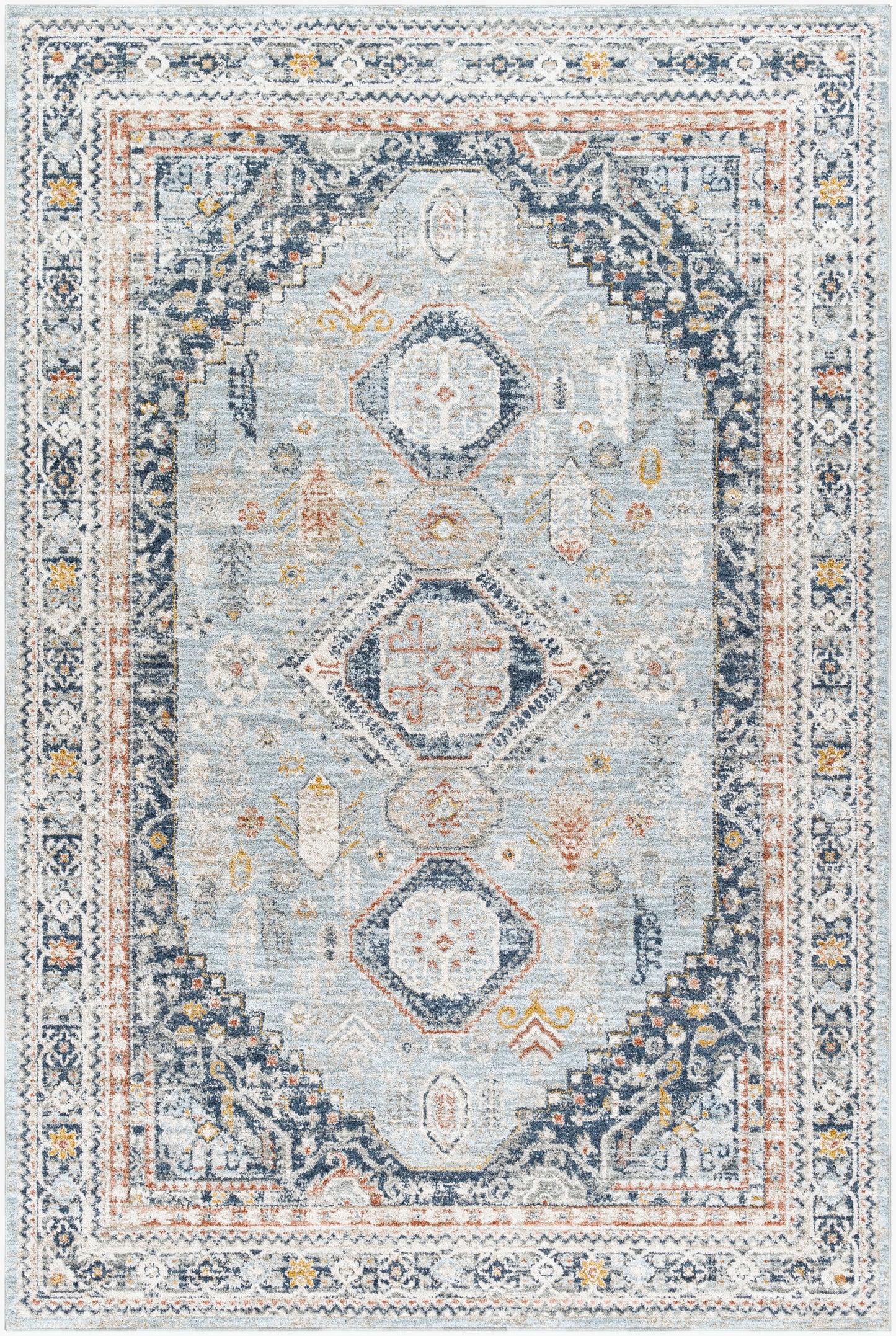 Beckham BCM-2323 5' x 7' Machine Woven Area Rug
