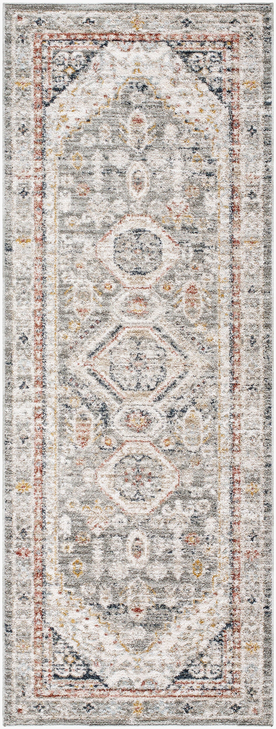 Beckham BCM-2324 7ft Runner Machine Woven Runner Rug