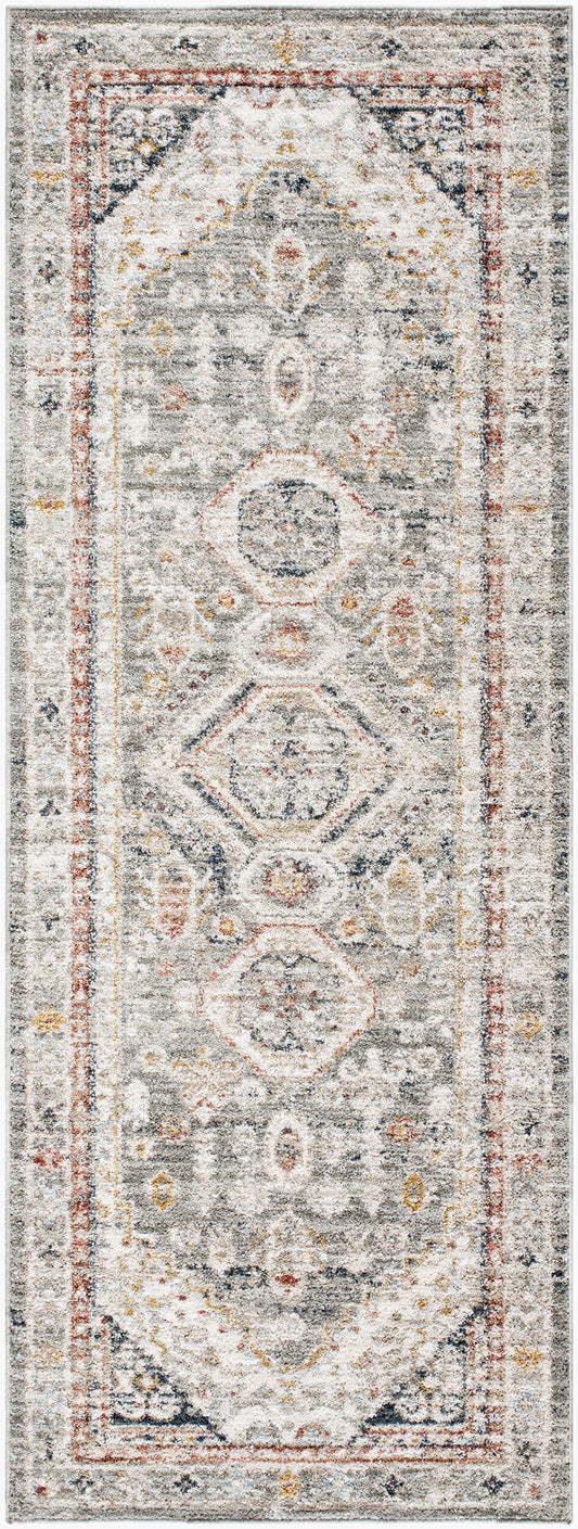 Beckham BCM-2324 7ft Runner Machine Woven Runner Rug