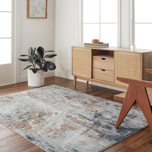 Beckham BCM-2326 7ft Runner Machine Woven Runner Rug