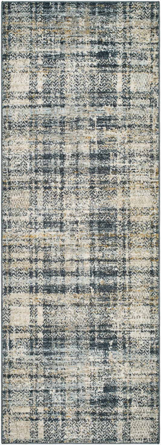 Beckham BCM-2330 7ft Runner Machine Woven Runner Rug