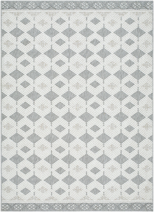 Alfombra tejida a máquina Bouclair BCR-2307 de 1,52 m x 2,13 m