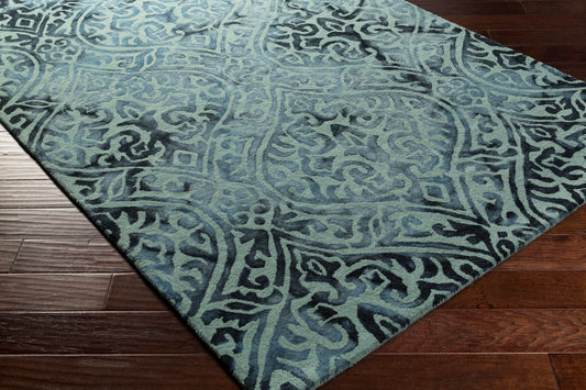 Belladonna BDA-3007 Alfombra de lana hecha a mano de 2,7 x 3,6 m