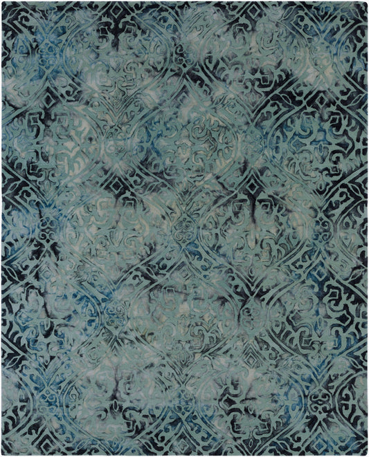 Belladonna BDA-3007 Alfombra de lana hecha a mano de 2,7 x 3,6 m